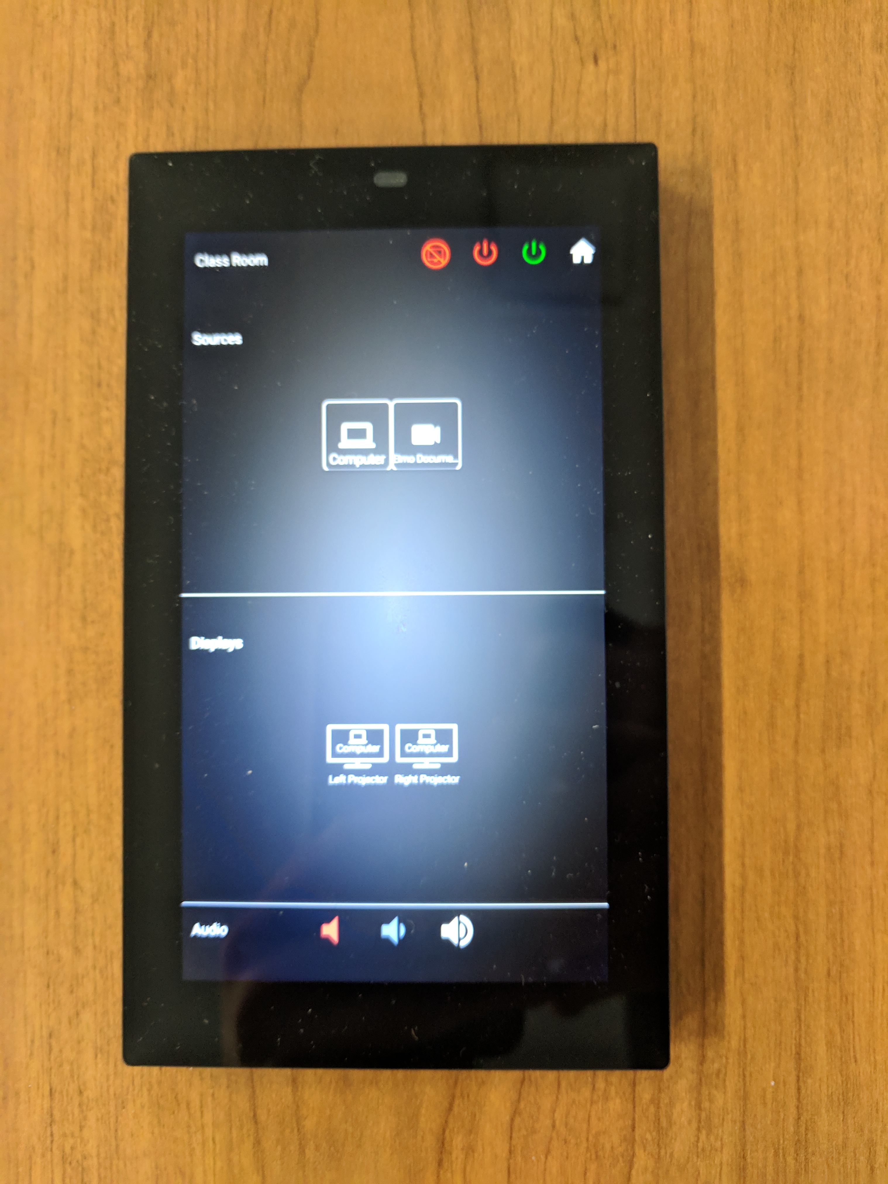 Touch Screen Controls